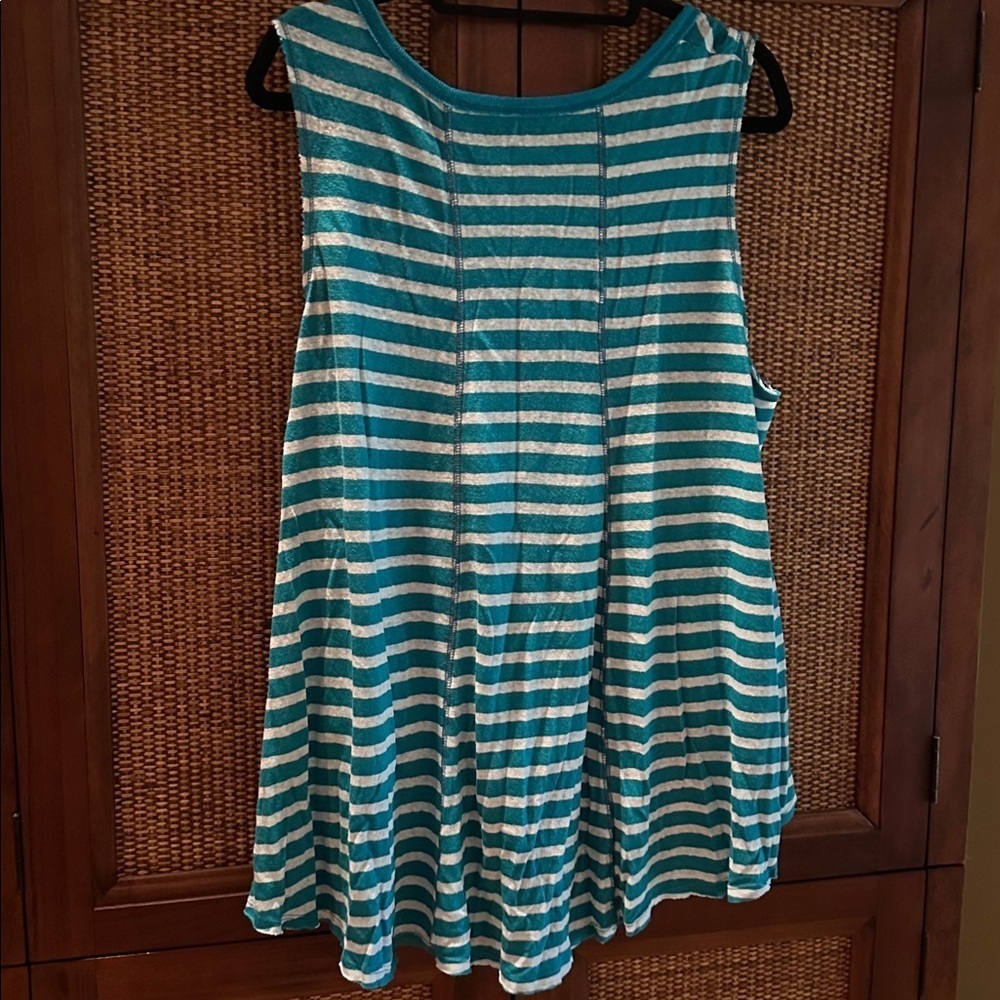 Free People Beach house Tank Top Striped SzXS-S - Picture 8 of 8